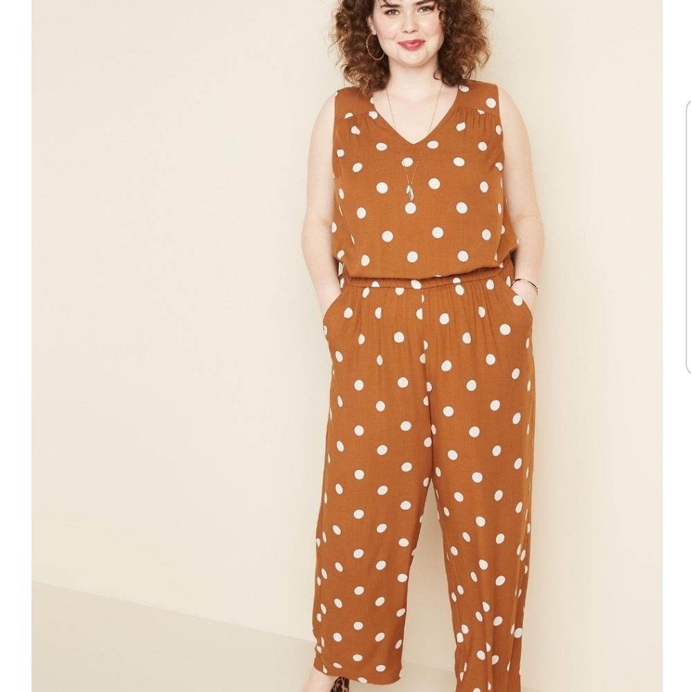 Old Navy Polka Dot Jumpsuit